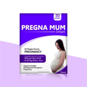 PREGNA MUM – Prenatal Multivitamin Softgels